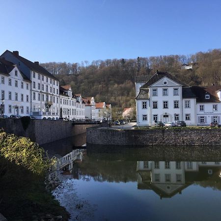 Appartement Am Hafenplatz Bad Karlshafen Bagian luar foto